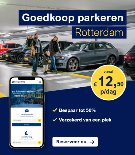 Goedkoop Parkeren In Markthal Rotterdam| € 12,50 Per Dag | Interparking